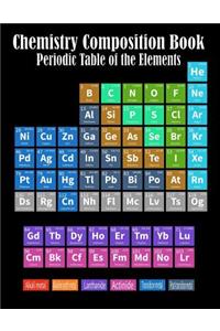 Chemistry Composition Book Periodic Table Of The Elements