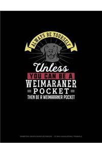 Always Be Yourself Unless You Can Be A Weimaraner Pocket Then Be A Weimaraner Pocket