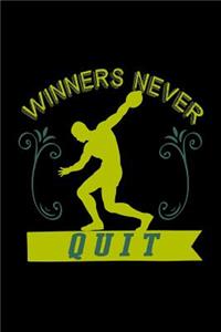 Winners never quit