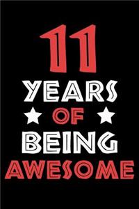 11 Years Of Being Awesome