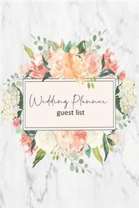 Wedding Planner guest list