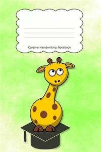 Cursive Handwriting Notebook