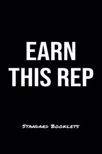 Earn This Rep Standard Booklets