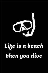 Notebook for Scuba Divers, Medium Ruled Journal
