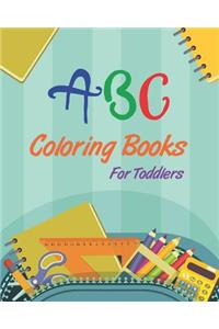 ABC Coloring Books For Toddlers