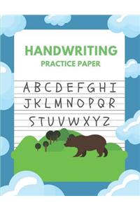 Handwriting Practice Paper