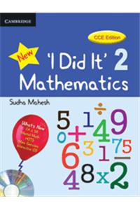 I Did It Mathematics Students Book with CD ROM, Level 2, CCE Edition