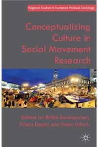 Conceptualizing Culture in Social Movement Research