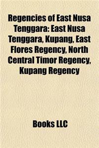 Regencies of East Nusa Tenggara