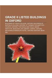 Grade II Listed Buildings in Oxford