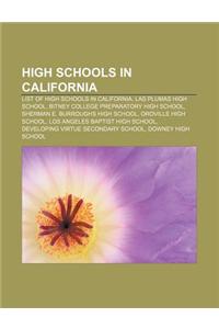 High Schools in California