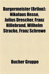 Burgermeister (Brilon)