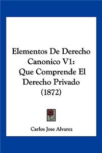 Elementos De Derecho Canonico V1