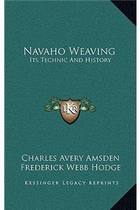 Navaho Weaving