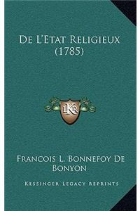 De L'Etat Religieux (1785)