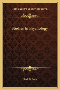 Studies In Psychology
