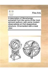 A Description of Stonehenge