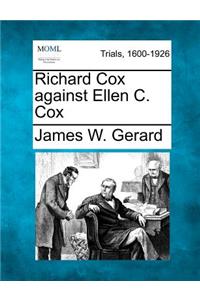 Richard Cox Against Ellen C. Cox