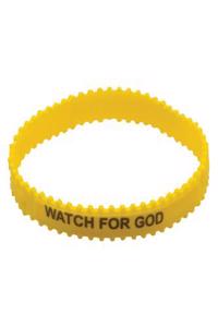 Watch for God Wristbands (Pkg. of 10)