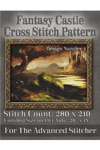 Fantasy Castle Cross Stitch Pattern