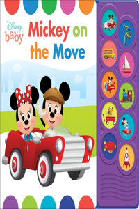 Disney Baby Mickey On The Move Sound Book