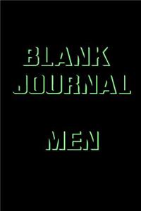 Blank Journal Men