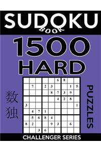 Sudoku Book 1,500 Hard Puzzles