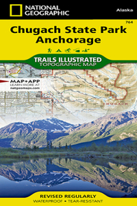 Chugach State Park, Anchorage Map