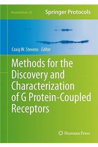 Methods for the Discovery and Characterization of G Protein-Coupled Receptors