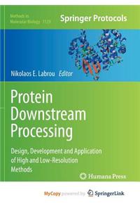 Protein Downstream Processing