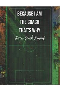 Soccer Coach Journal