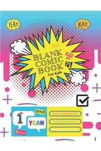 Blank Comic Book For Kids