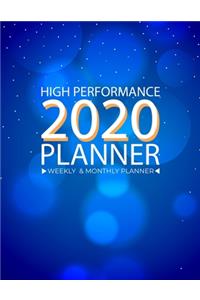High Performance 2020 Planner Full-Year