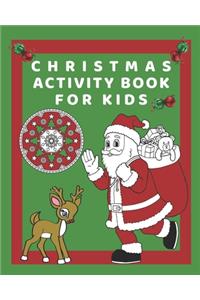 Christmas Activity Book for Kids