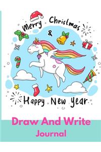Happy New Year Unicorn Doodle