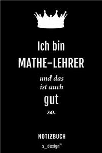 Notizbuch für Mathe-Lehrer