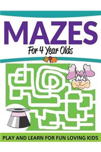 Mazes For 4 Year Olds