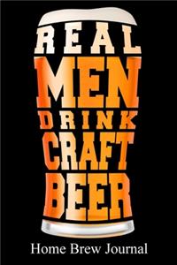 Real Men Drink Craft Beer