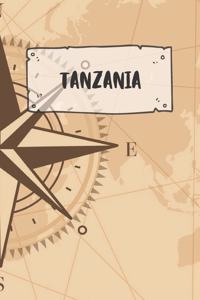 Tanzania: Ruled Travel Diary Notebook or Journey Journal - Lined Trip Pocketbook for Men and Women with Lines