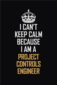 I Can't Keep Calm Because I Am A Project Controls Engineer