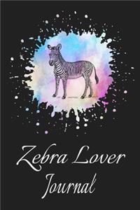 Zebra Lover Journal