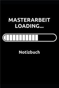 Masterarbeit Loading... Notizbuch