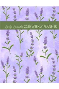 Lovely Lavender 2020 Weekly Planner