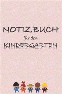 Notizbuch für den Kindergarten