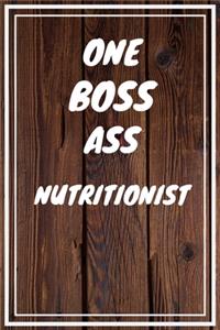 One Boss Ass Nutritionist