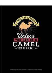 Always Be Yourself Unless You Can Be A Camel Then Be A Camel