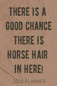 There Is A Good Chance There Is Horse Hair In Here 2020 Planner