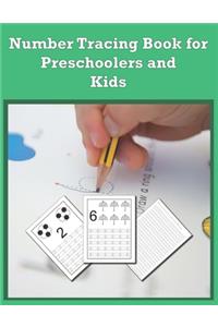 Number Tracing Book for Preschoolers and Kids