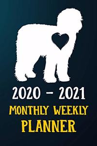 2020 2021 Monthly Weekly Planner