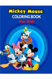 Mickey Mouse Coloring Book For Kids.